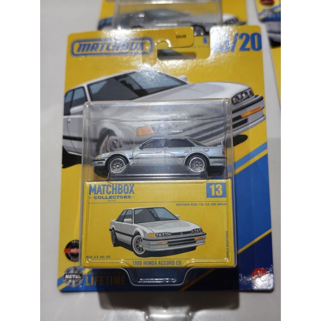 Matchbox Collectors Honda Accord 1990 stir kanan