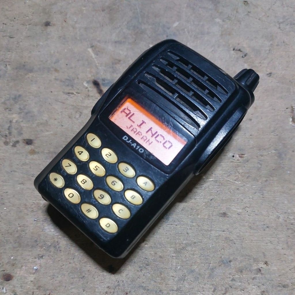 HT ALINCO DJ-A10 BEKAS NORMAL