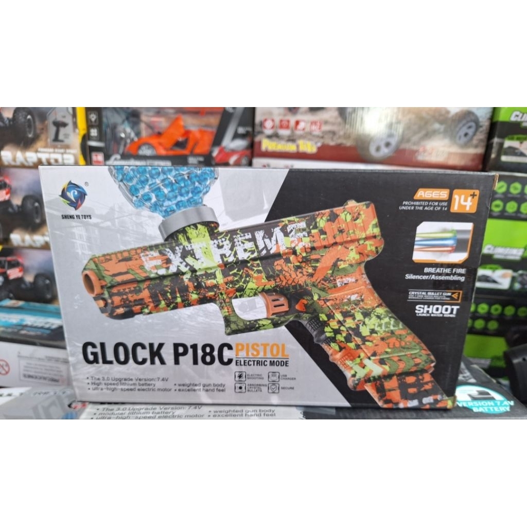 Mainan Anak Toy Blaster Glock – Educational Toy gel bulat