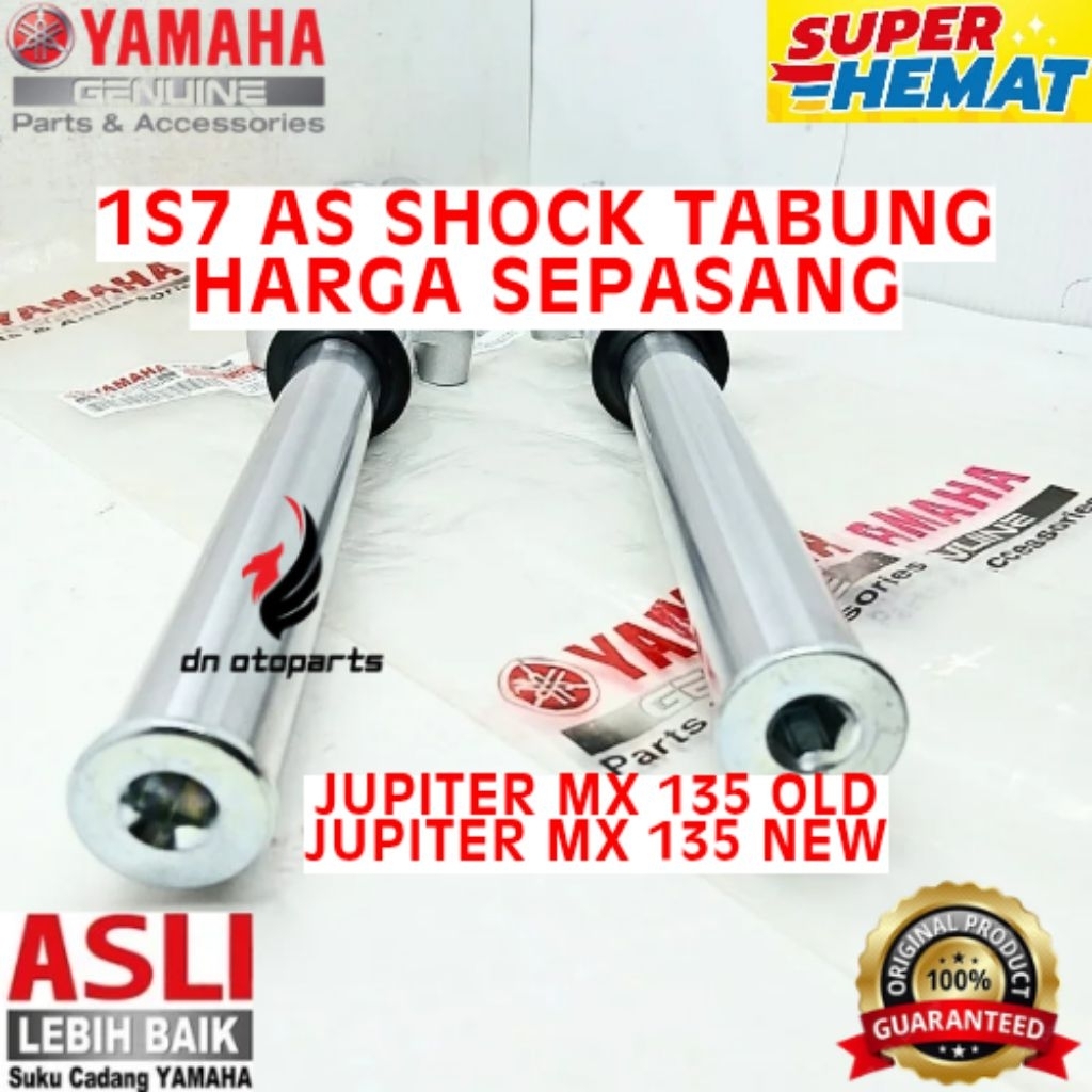AS SHOCK TABUNG HARGA SEPASANG ORIGINAL YAMAHA KODE 1S7, AS SHOCK TABUNG JUPITER MX 135 OLD, AS SHOC