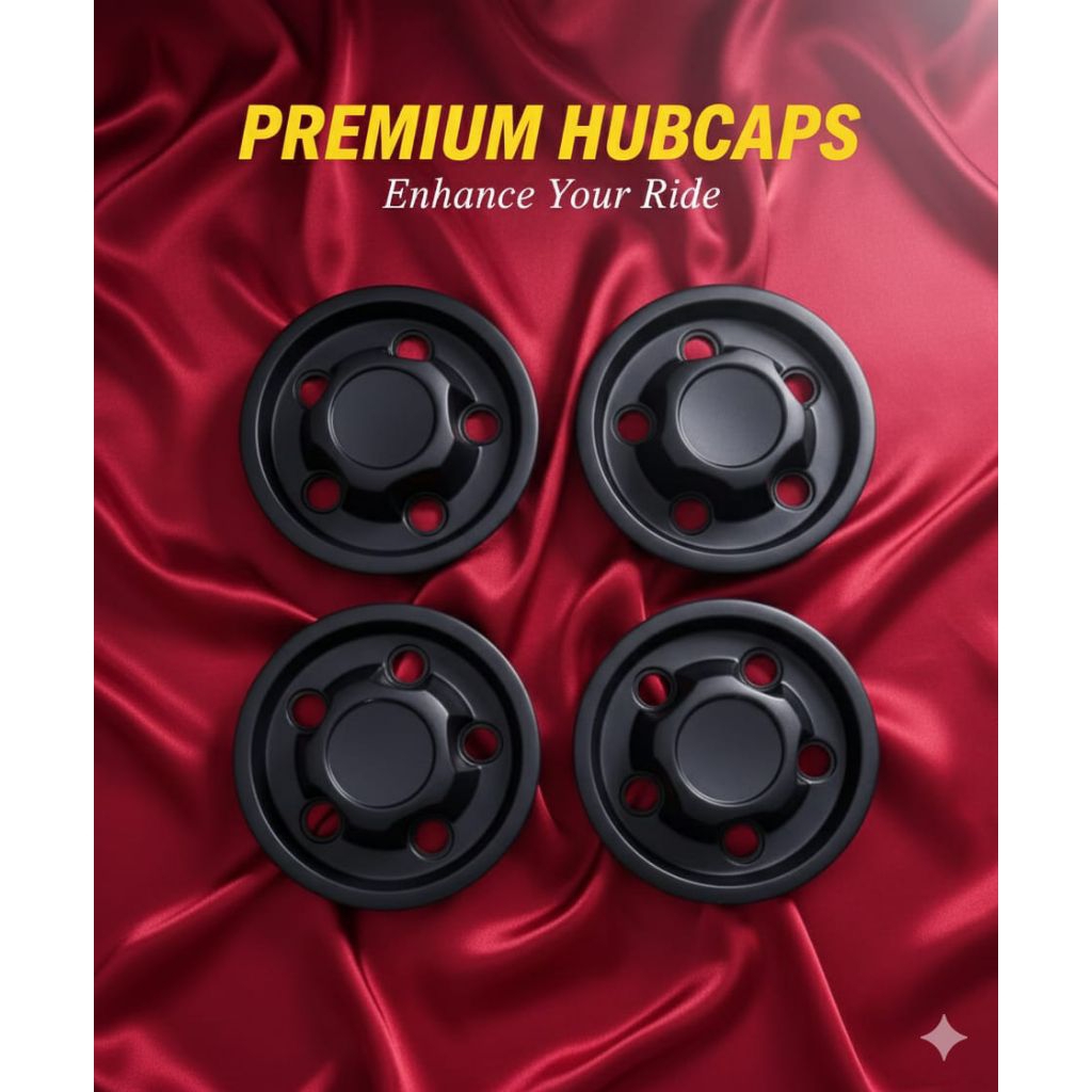 (1set isi 4pcs) Dop velg kaleng mobil PCD 5x114 bisa untuk ring1314,15,16,17 Terios, rush, New Carry