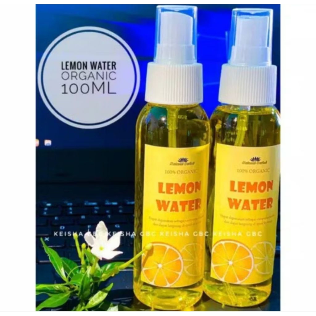 Water Lemon Spray/Mist water lemon spray/Toner Glowing/Toner lemon