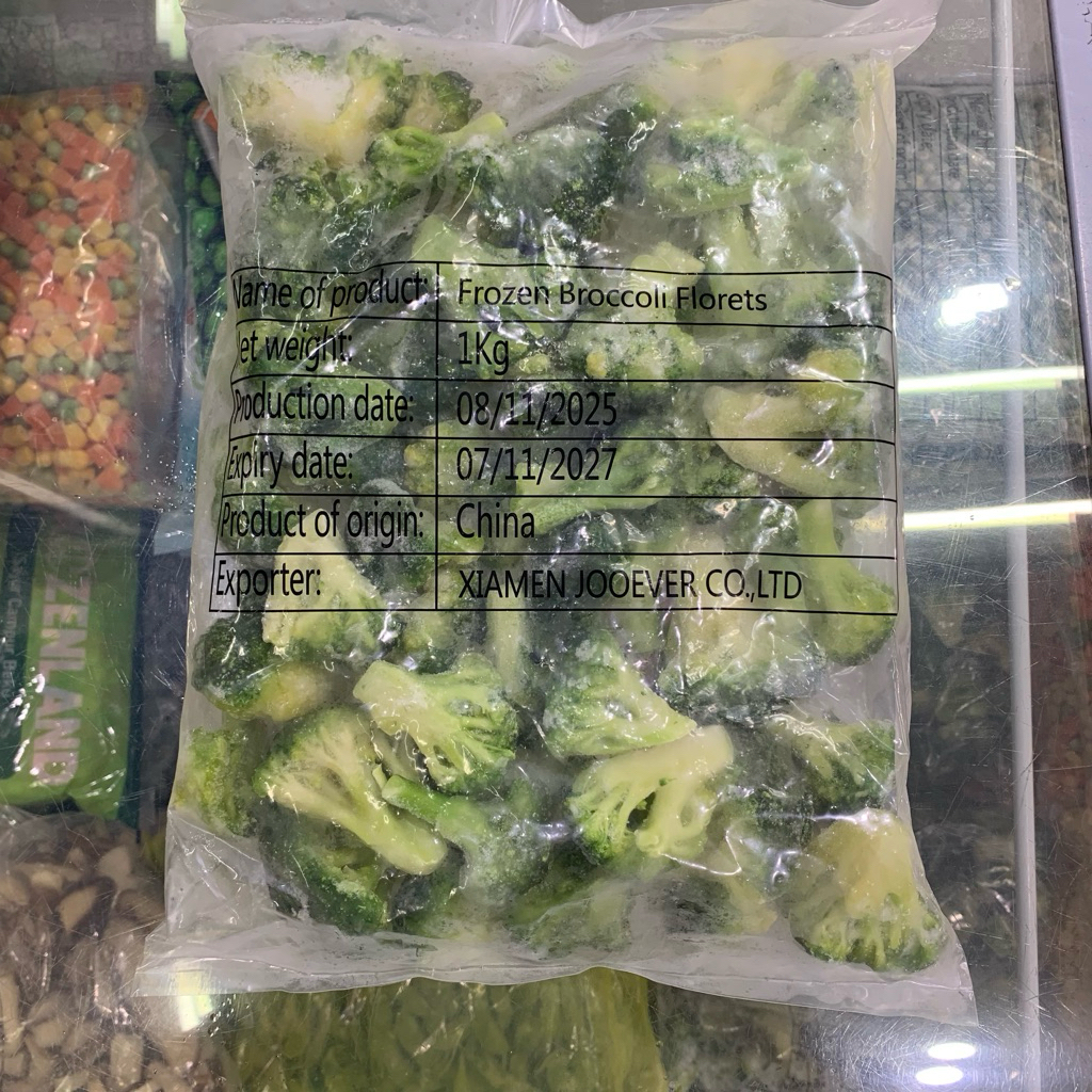 Frozen Brokoli Flores (Brokoli Beku) 1 Kg
