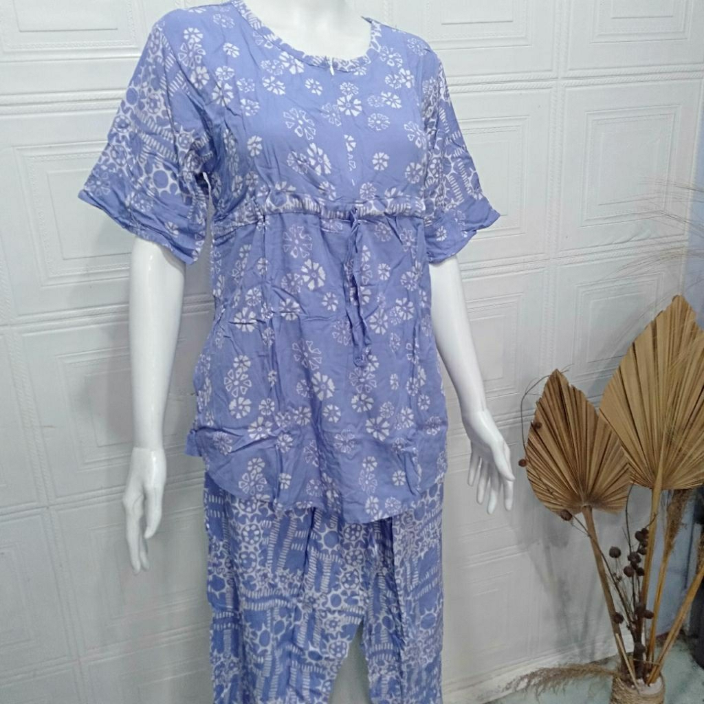 Qonita (LD 100) Setelan Celana Panjang Vanya Sleting Hls