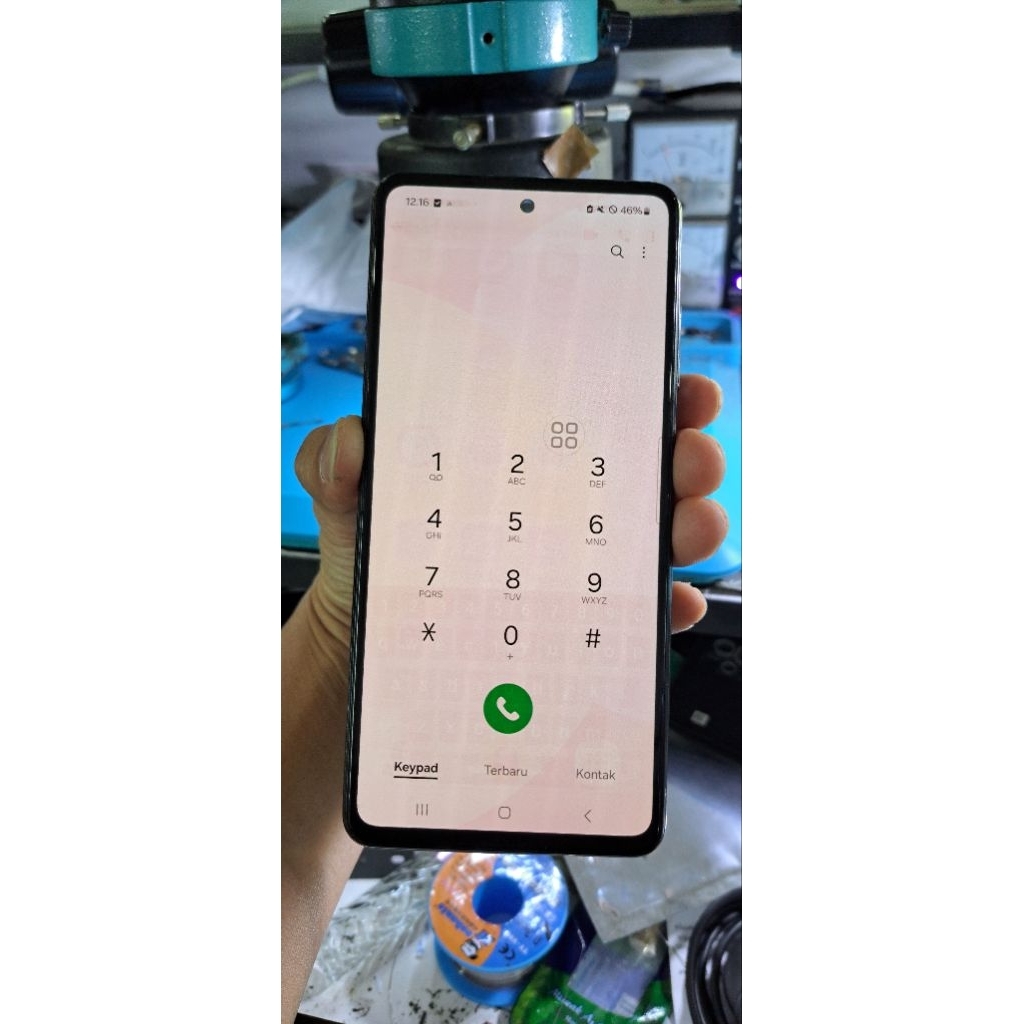 lcd samsung a52 original cabutan