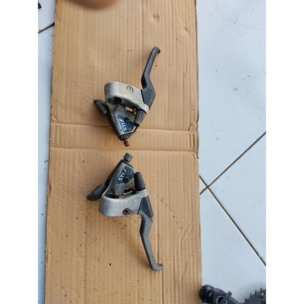 REM SHIFTER BRIFTER SHIMANO M050 JAPAN VIA 3x7 Speed STI SHIMANO TOTAL INTEGRATION