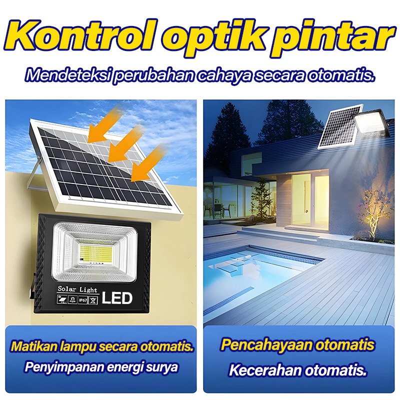 PROMO LAMPU TENAGA SURYA BELI 1 GRATIS 1 OUTDOOR OTOMATIS NYALA LAMPU PANEL SURYA OUTDOOR NYALA