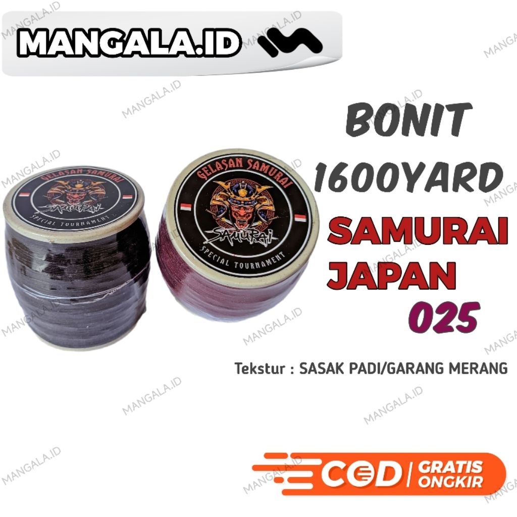 GELASAN SAMURAI ORIGINAL [COD]