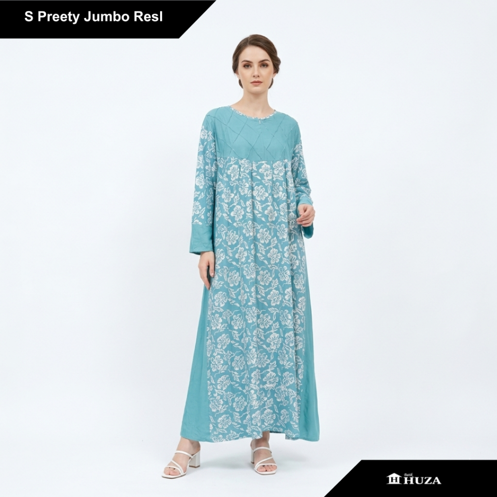 Batik Huza Daster Dewasa Batik Sedress Preety Jumbo Resl