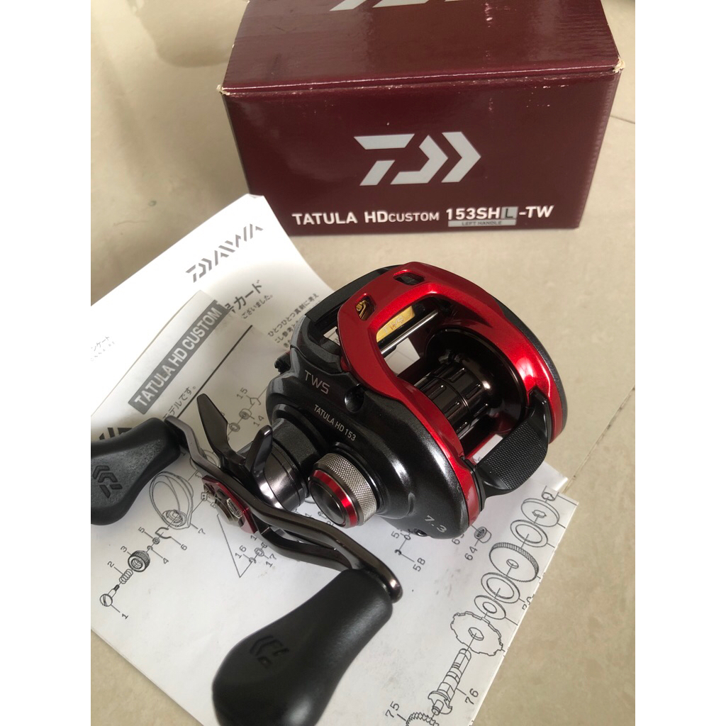 reel bc Daiwa Tatula HDcustom 153SHL-TW second