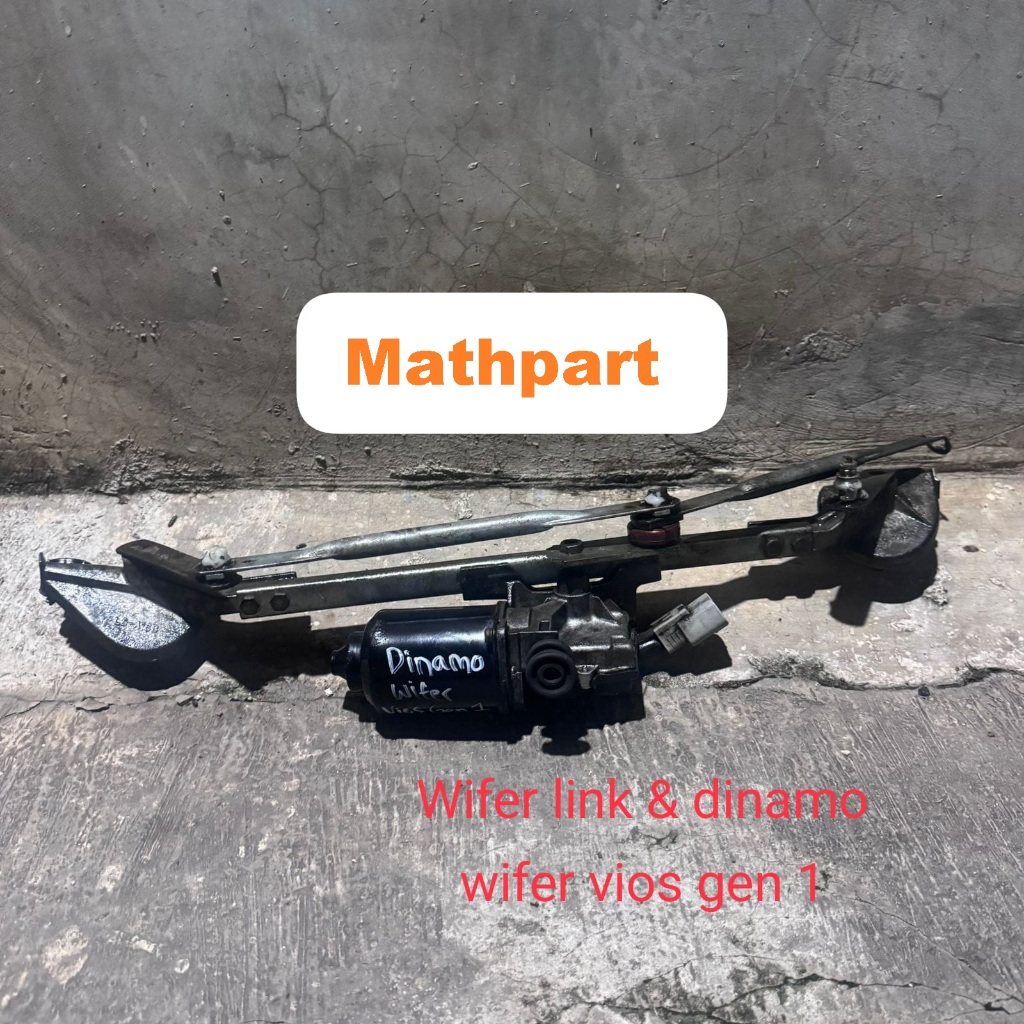 Wifer Wiper Link Motor Dinamo Wifer Wiper Assy Toyota Vios Gen 1 Copotan Original Garansi