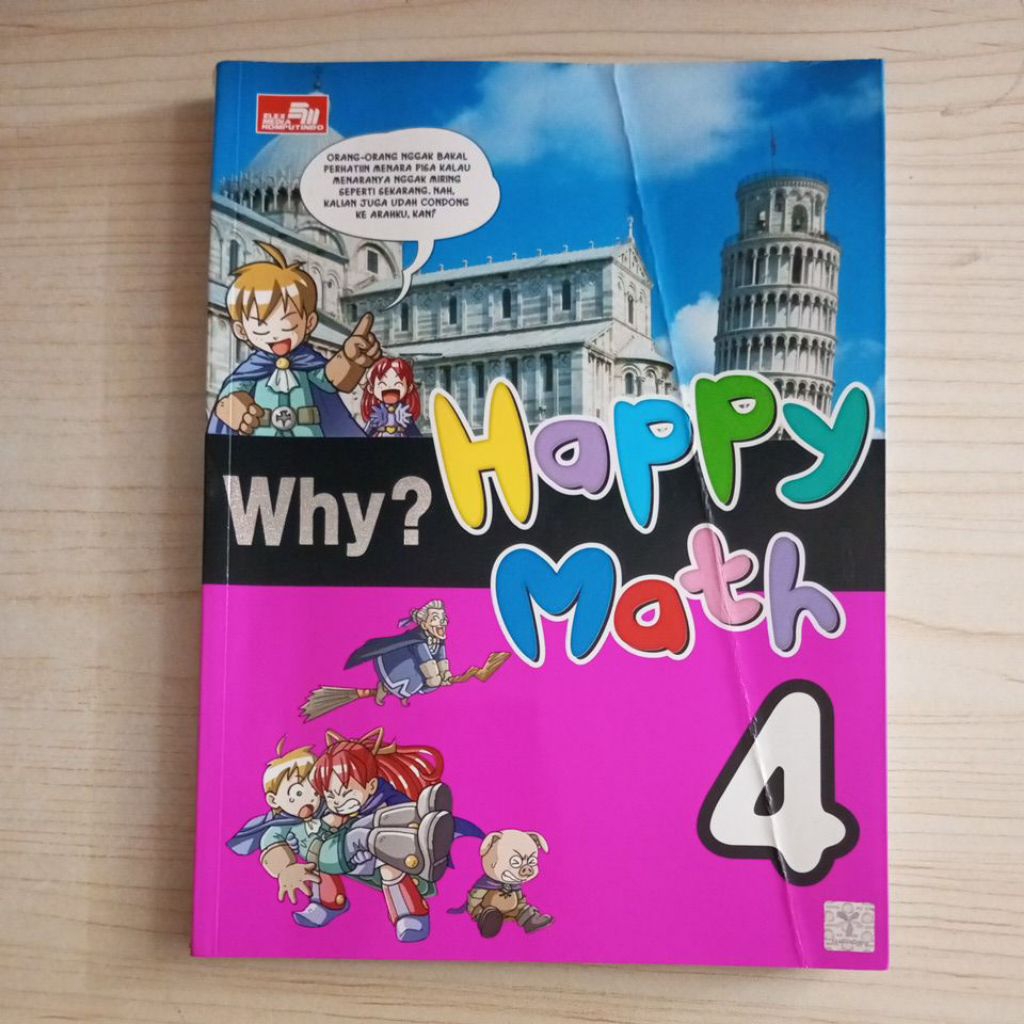 KOMIK WHY HAPPY MATH 4