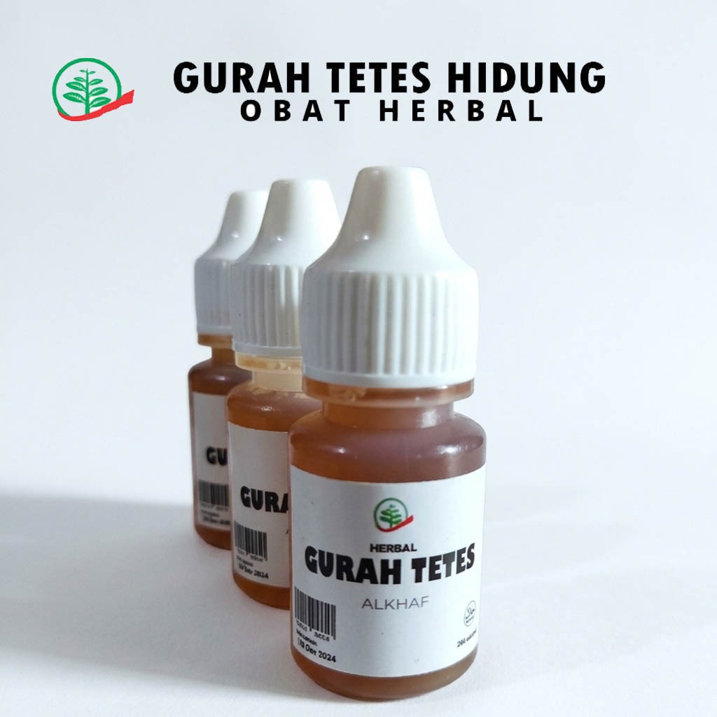 Gurah Tetes Hidung 12ml - Atasi Hidung Sinusitis, hidung Berbau Mampet Flu Pilek Alergi