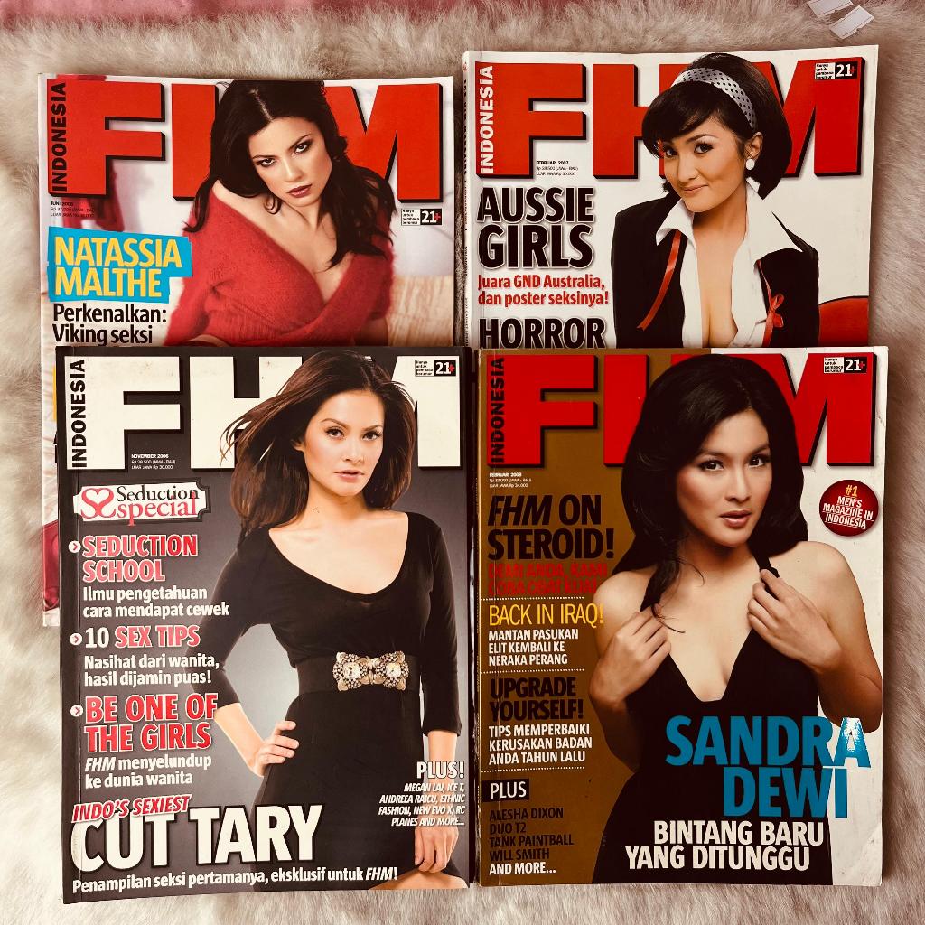 Majalah FHM Indonesia Khusus 21+ Majalah Pria Gaya Hidup & Hiburan Original Preloved Terawat / Majal