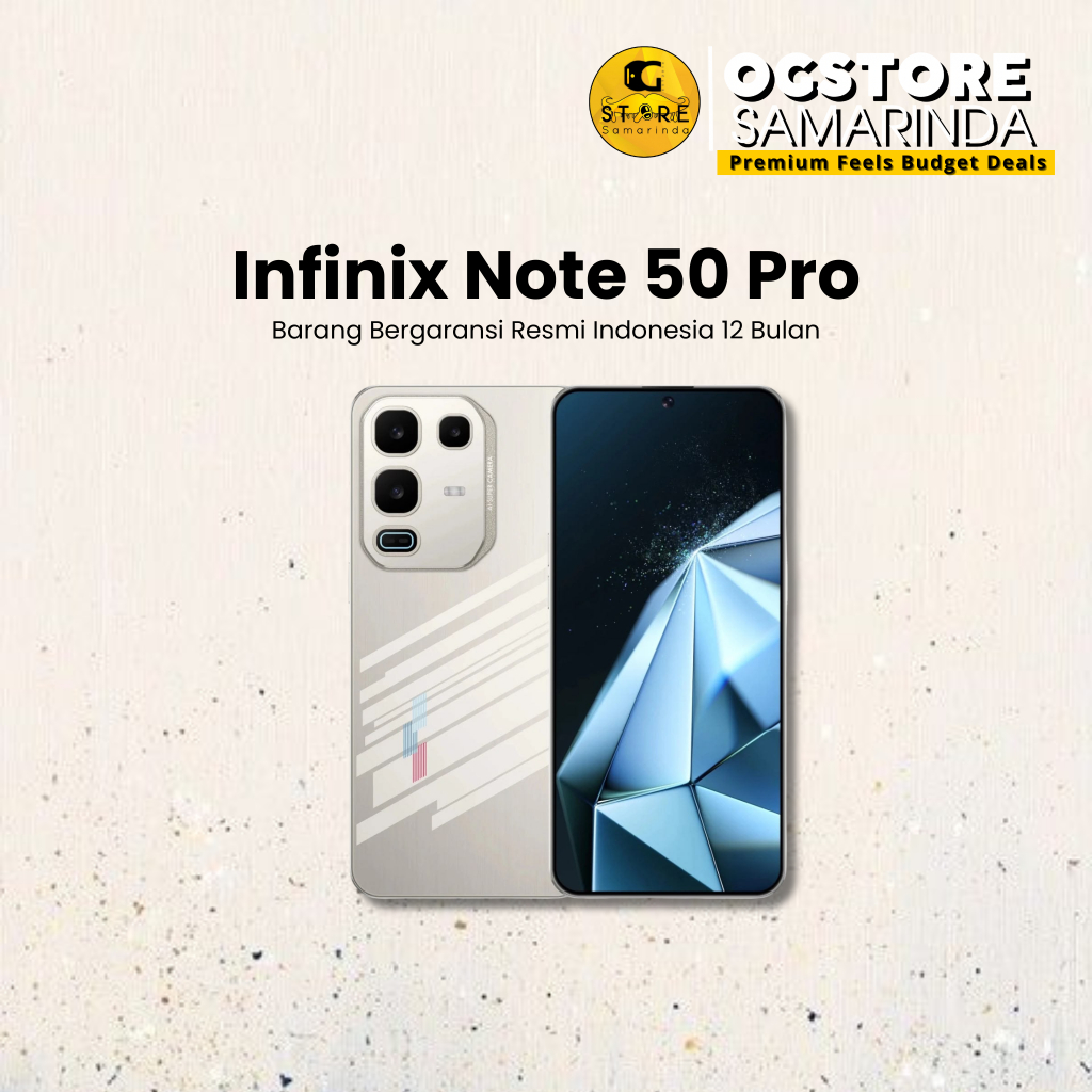 Infinix Note 50 Pro 8/256GB RAM Besar Kamera HD Baterai Tahan Lama Fast Charging HP Gaming Murah