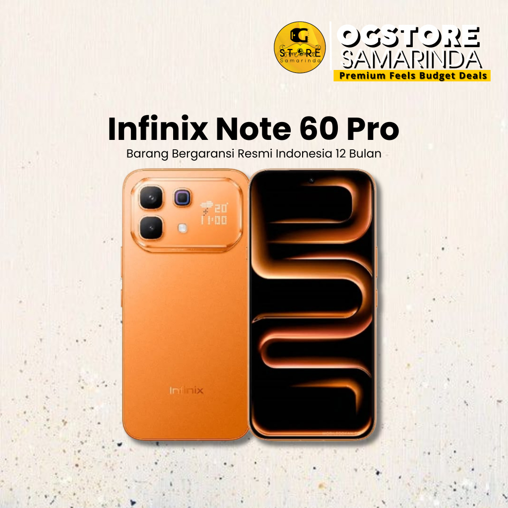 Infinix Note 60 Pro RAM Besar HP Gaming Kamera Jernih Baterai Awet Fast Charging Murah