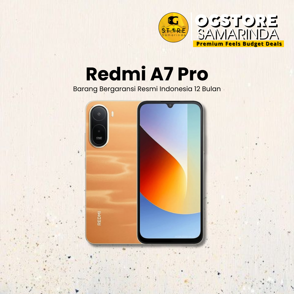 Redmi A7 Pro RAM Besar Baterai Awet HP Murah Layar Luas Cocok Pelajar & Harian