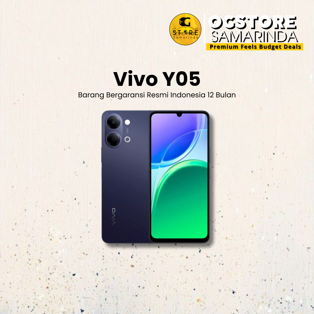 Vivo Y05 RAM Besar Baterai Awet HP Murah Layar Luas Performa Stabil Cocok Harian