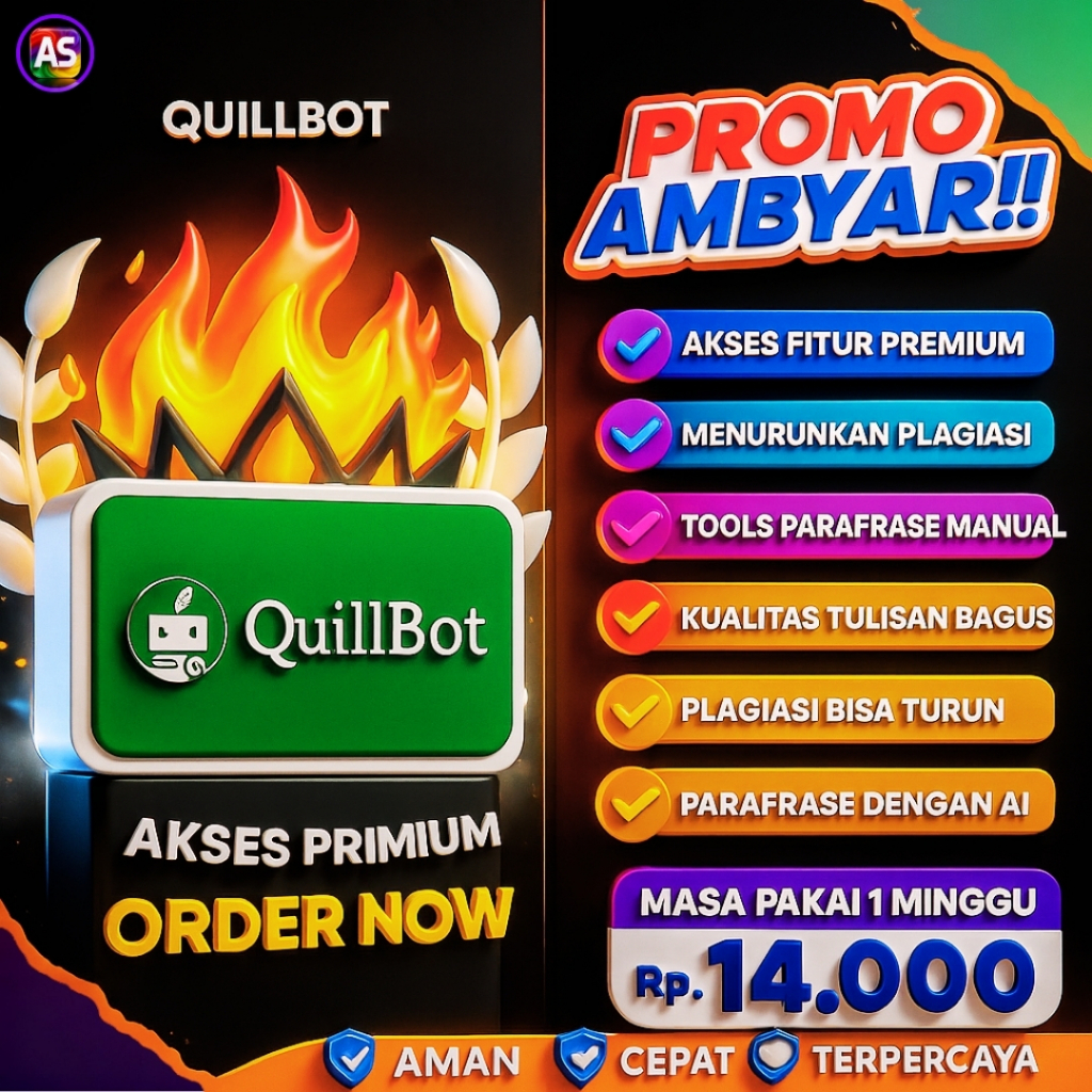 QUILLBOT : AI Untuk Menurunkan Tingkat Plagiasi dengan Mem Parafrase Teks yang Terkena Plagiasi