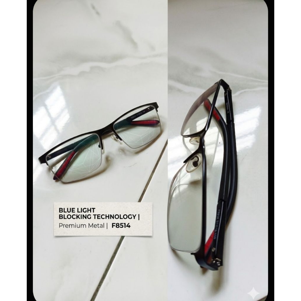 Kacamata Seri F8514: Proteksi Maksimal untuk Gaya Hidup Digital