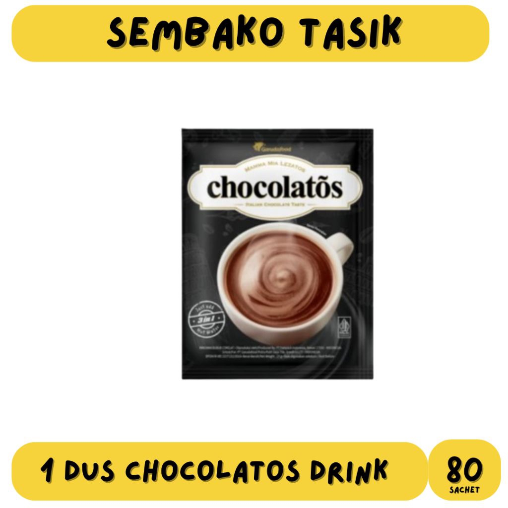 1 DUS CHOCOLATOS DRINK ISI 80 SACHET