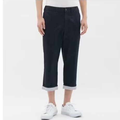 Celana GU Chino Easy Cropped Stretch pants
