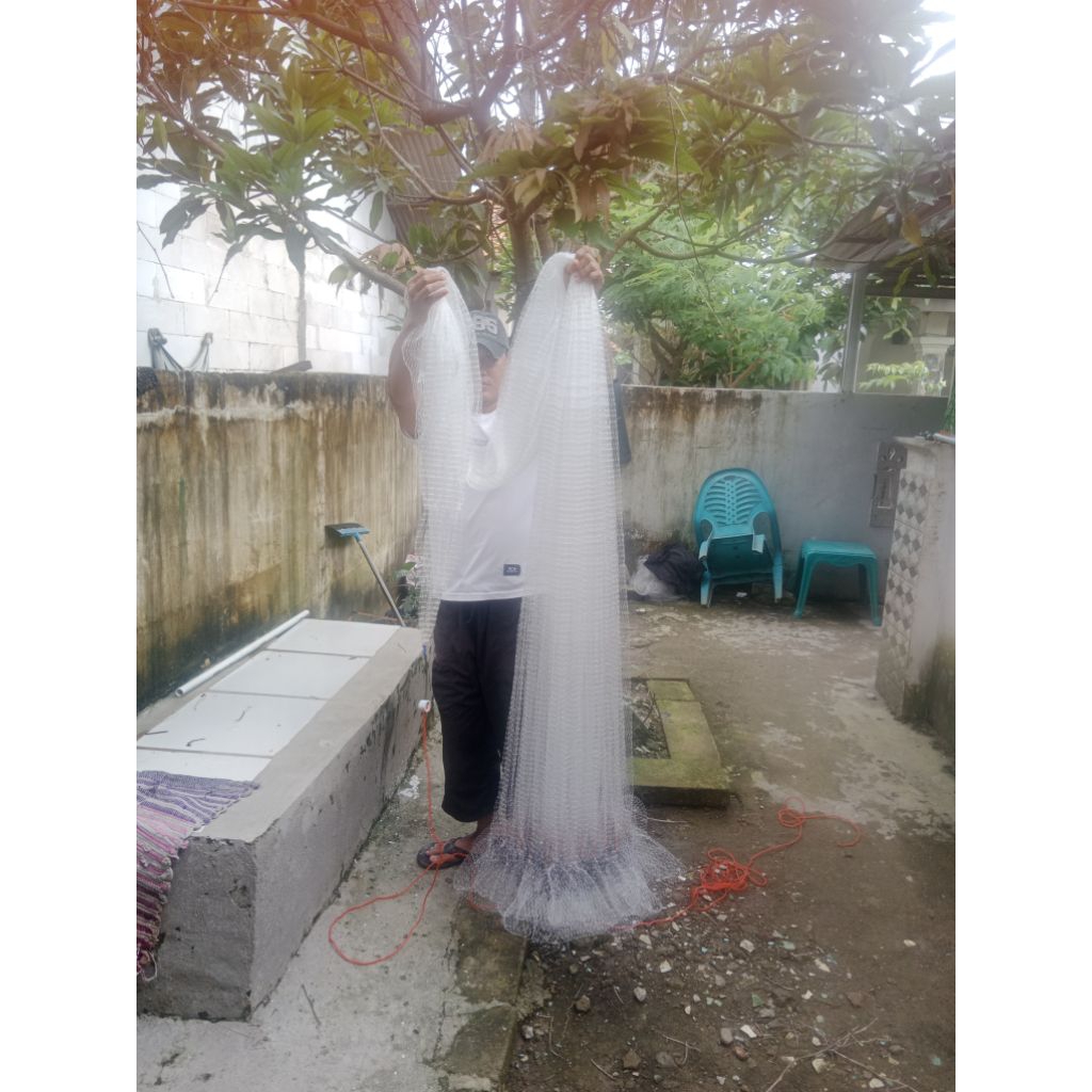 Jala ikan wader 3mtr bert 4kg