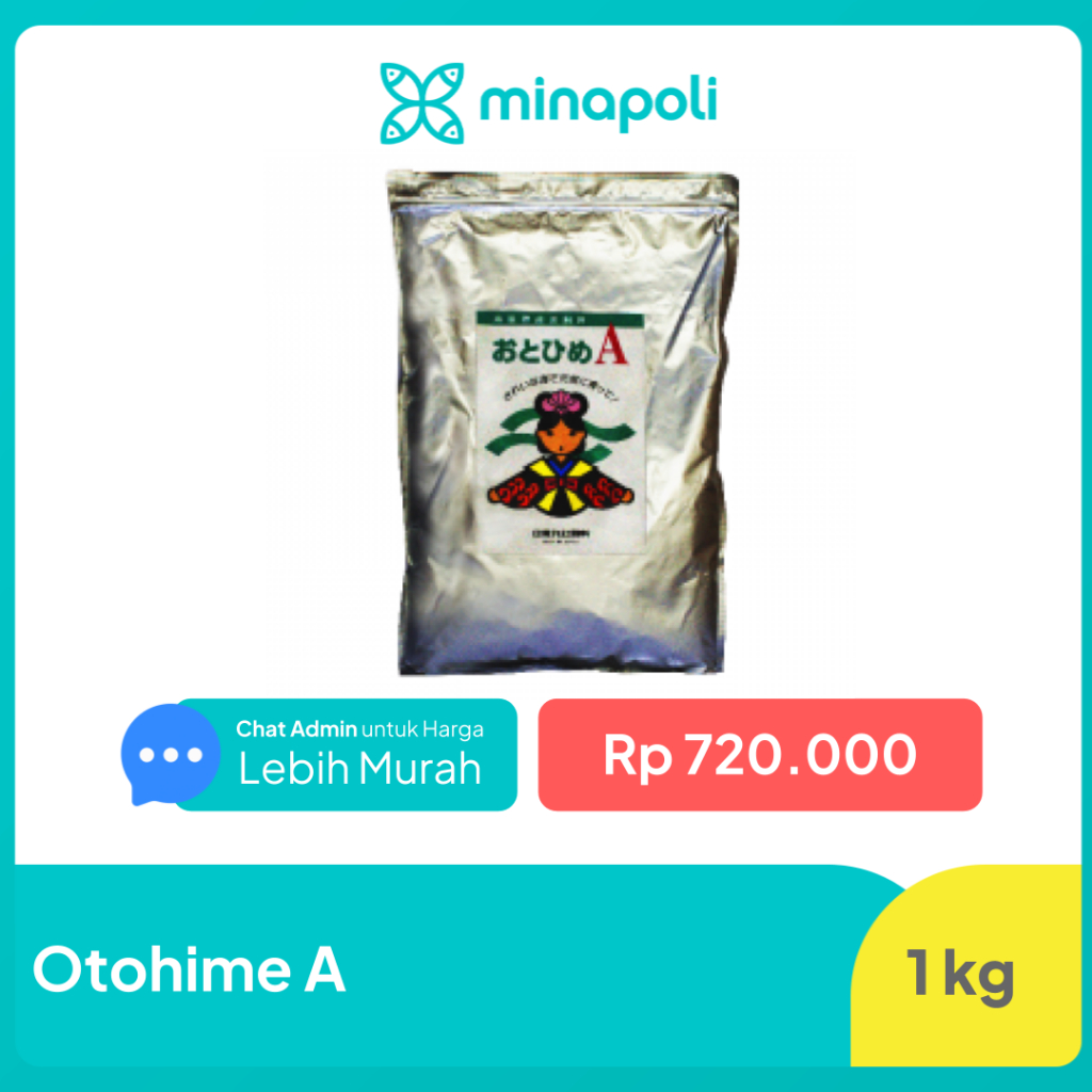 Pakan Ikan Otohime A Kemasan 1 kg