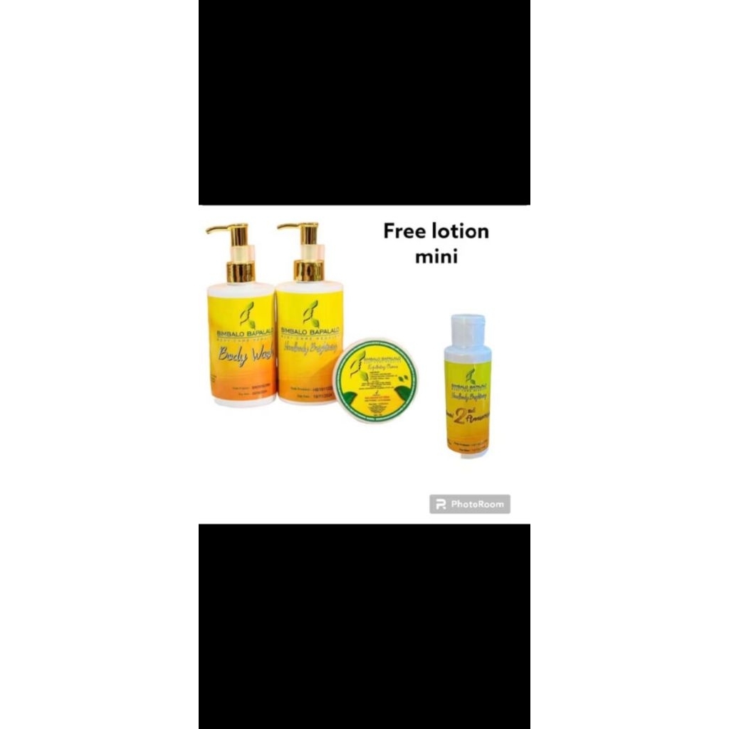PAKET PEMUTIH BADAN BIMBALO BAPALALO