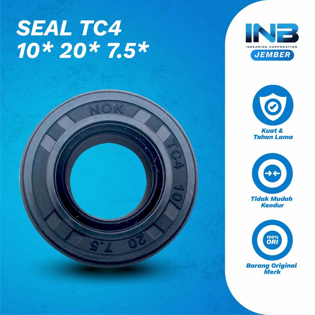 Seal Tc4 10 20 7.5  Seal Shock Belakang Mio Beat Vega ZR   INB JEMBER