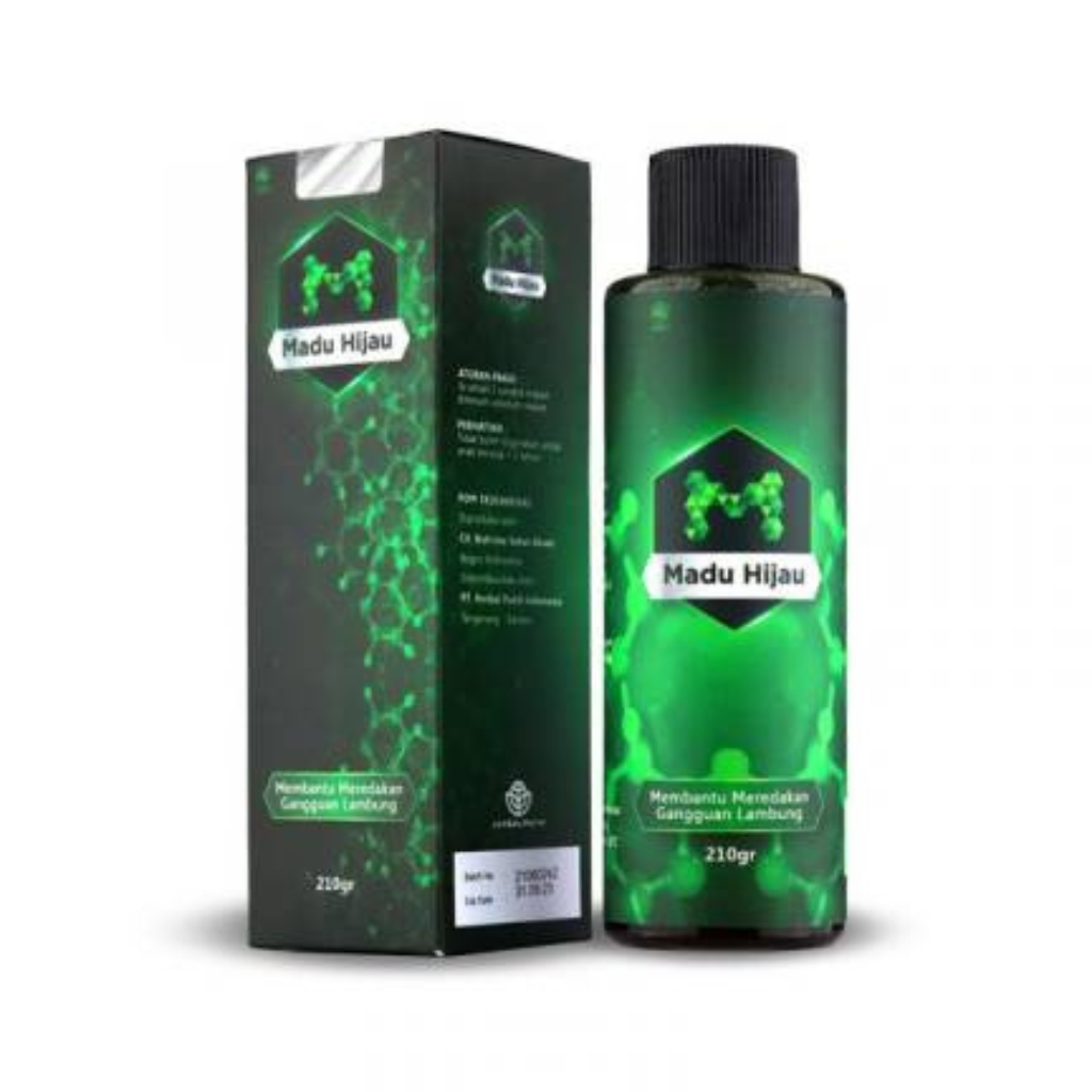 Madu Hijau Original 210Gr 100% Asli