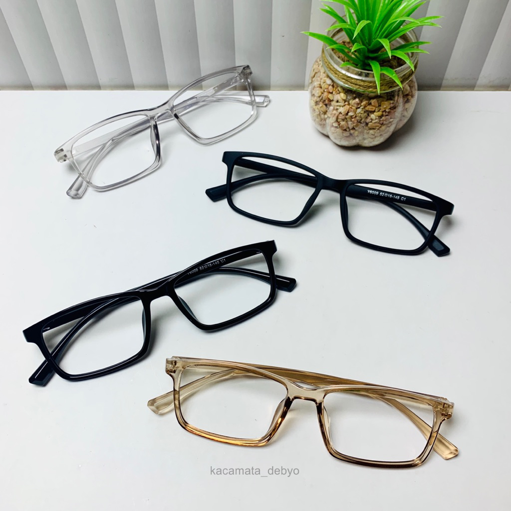 FRAME Y6009/Frame Kacamata Kotak/Kacamata Minus/Frame Kotak