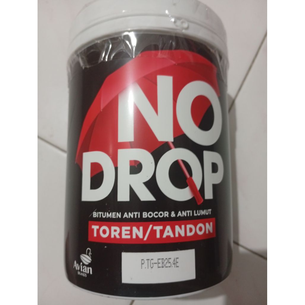 no drop tandon warna hitam