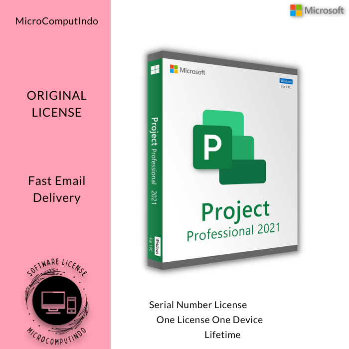 Project 2021 Professional- Kode Lisensi Original Aktivasi