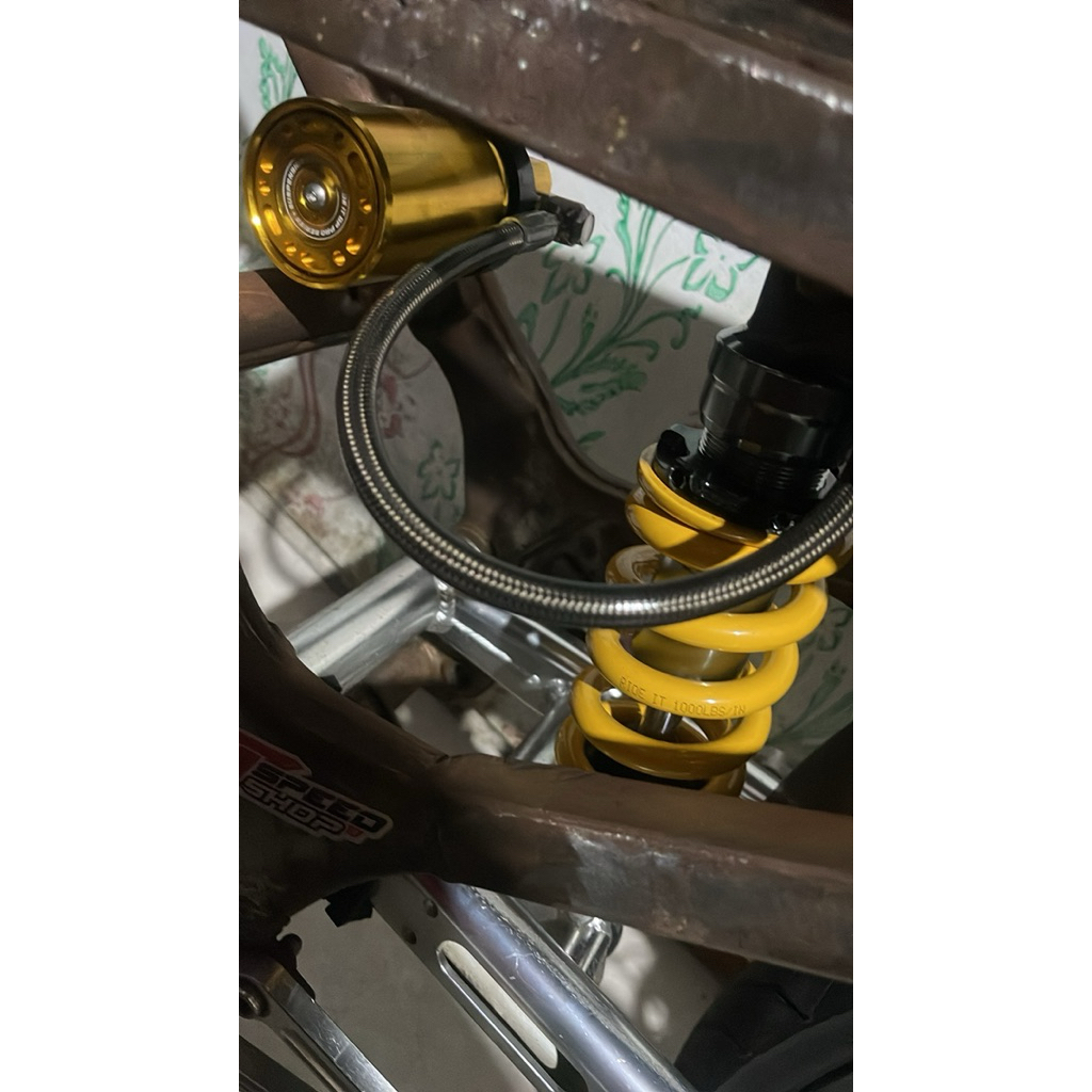 monoshock ride it tabung pisah satria fu