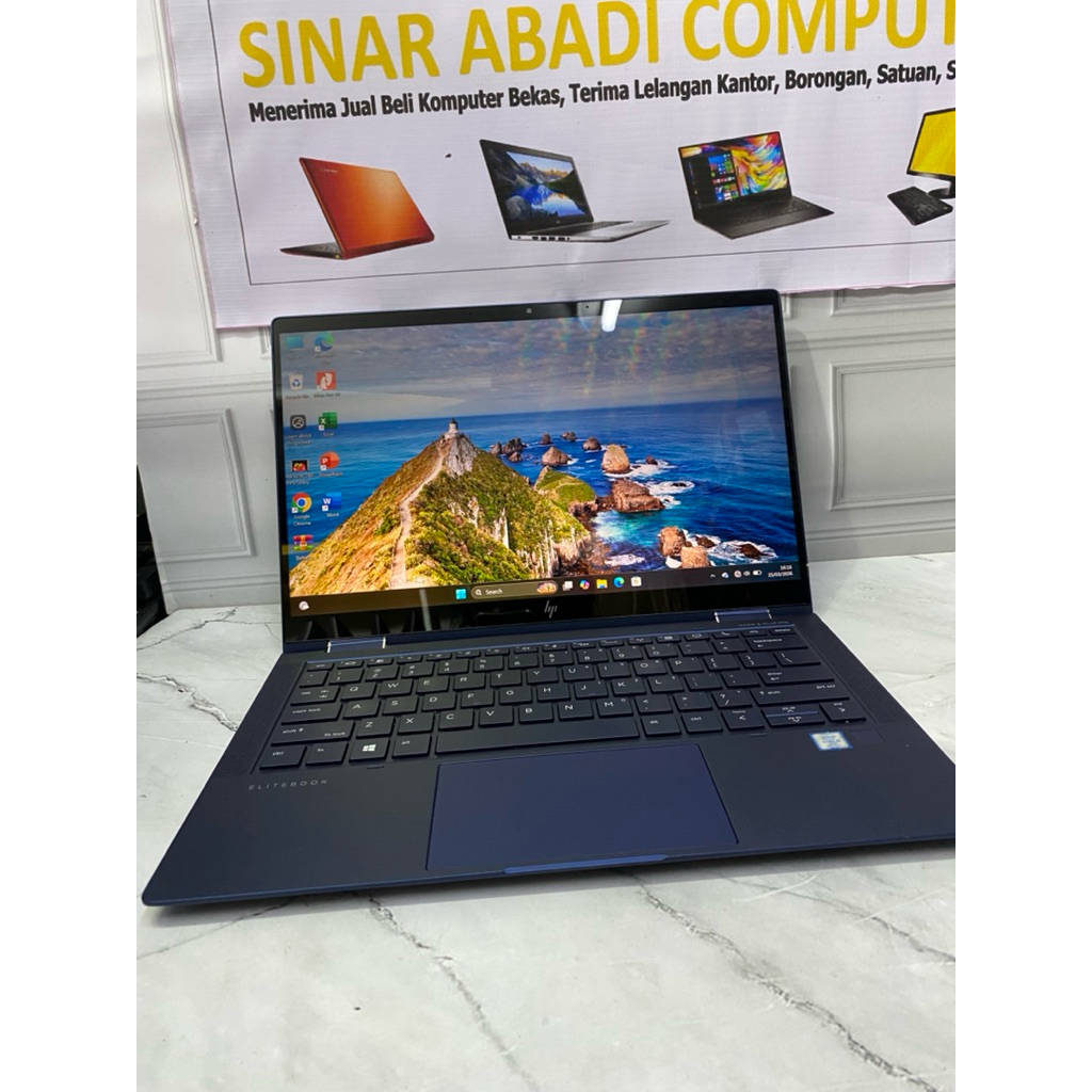 HP EliteBook X360 Core i5 Gen 8/16GB/256GB SSD Touchscreen Laptop Slim Premium
