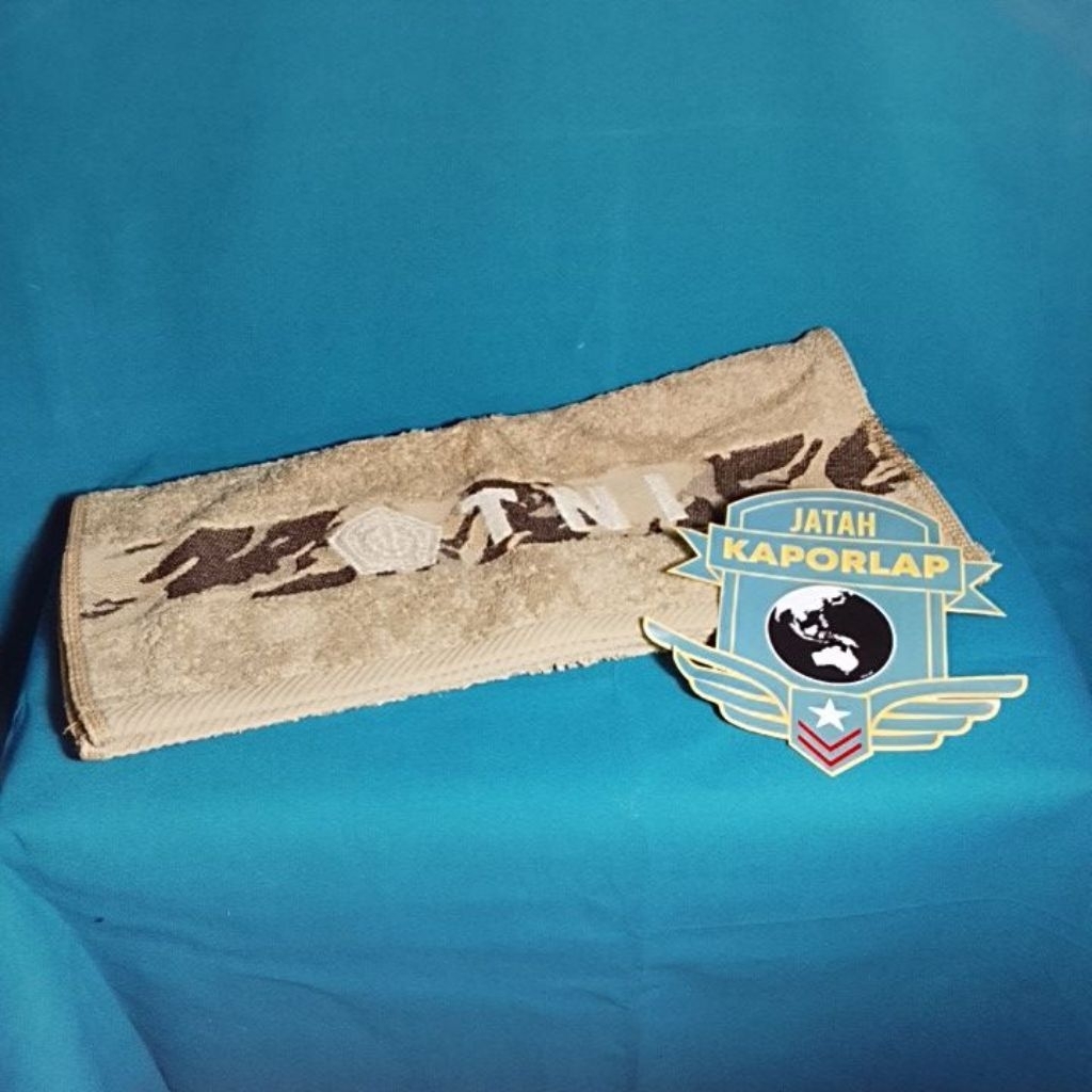 Handuk besar loreng gurun kaporlap jatah TNI
