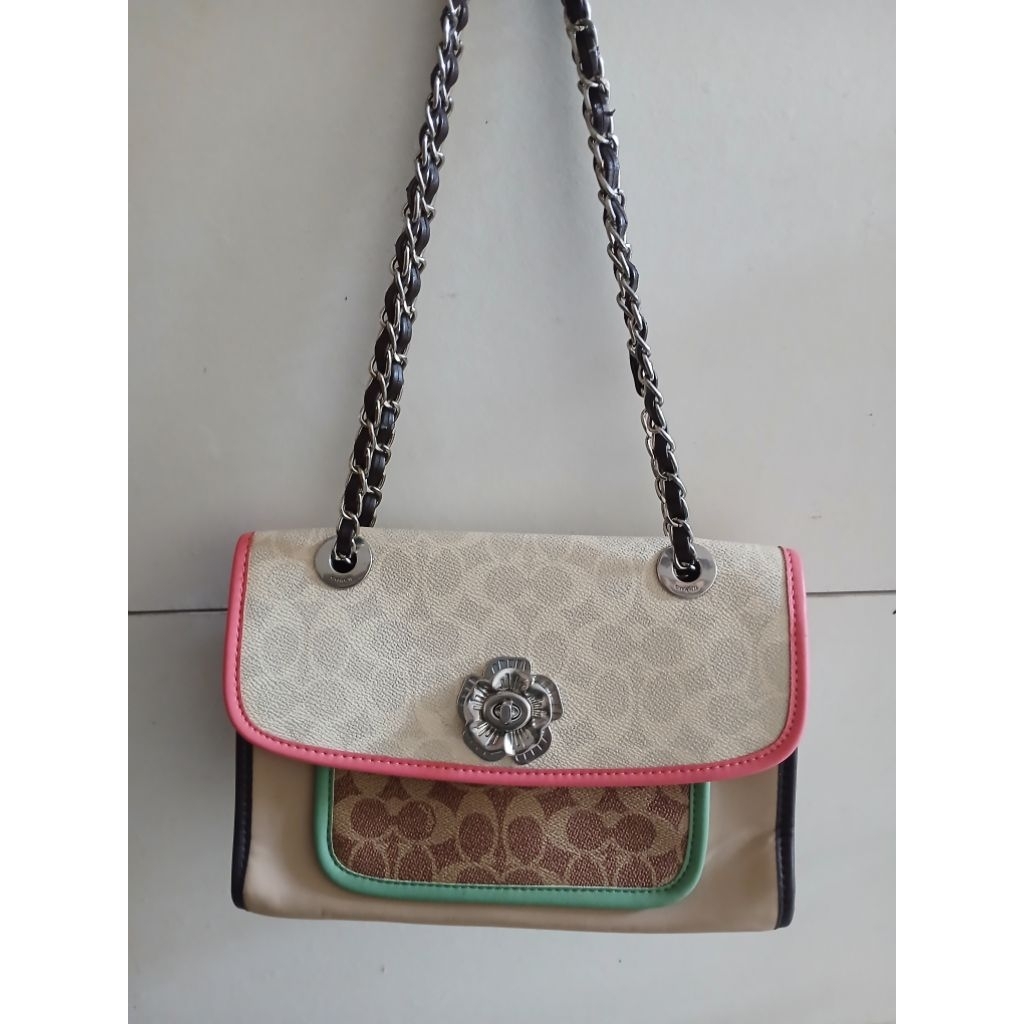 preloved co*a*ch flower parker