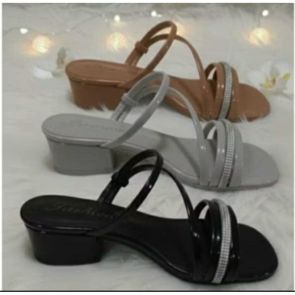 Nadhifa.shoes sandal heels anak hak 3cm