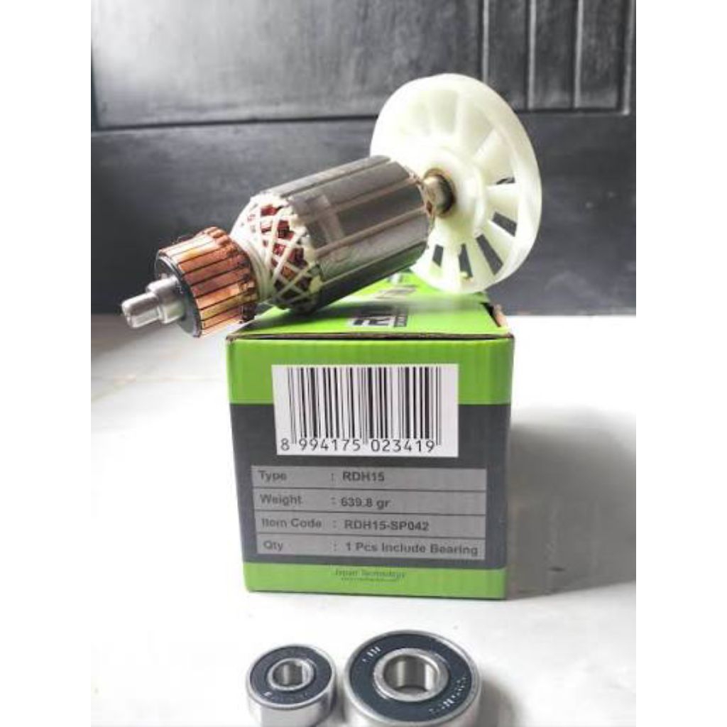 Armature RDH15 RYU RDH 15 Aplikasi Untuk mesin Jack Hammer RYU