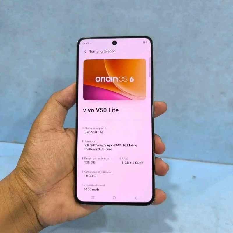 vivo V50 lite 4G second 8/128GB second
