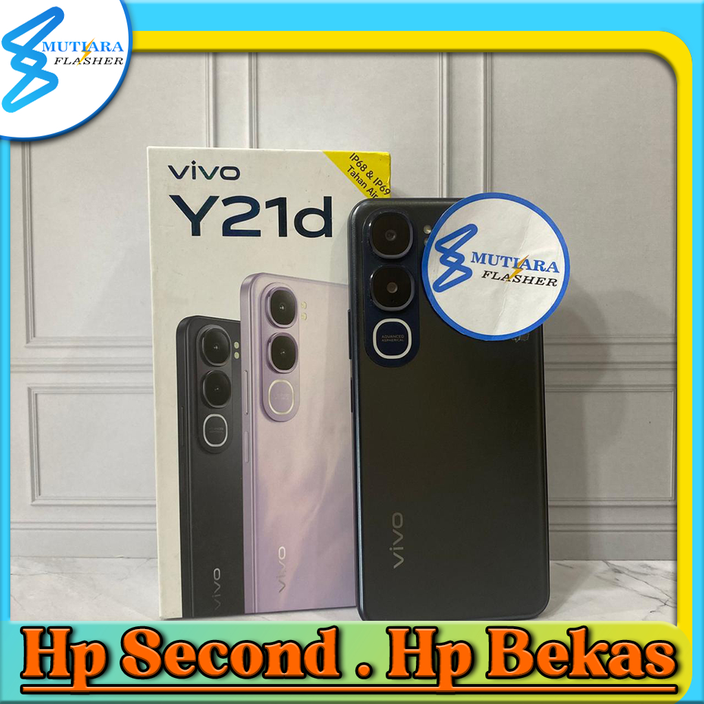 Vivo Y21d Ram 6/128GB | Ram 8/128GB Second Original