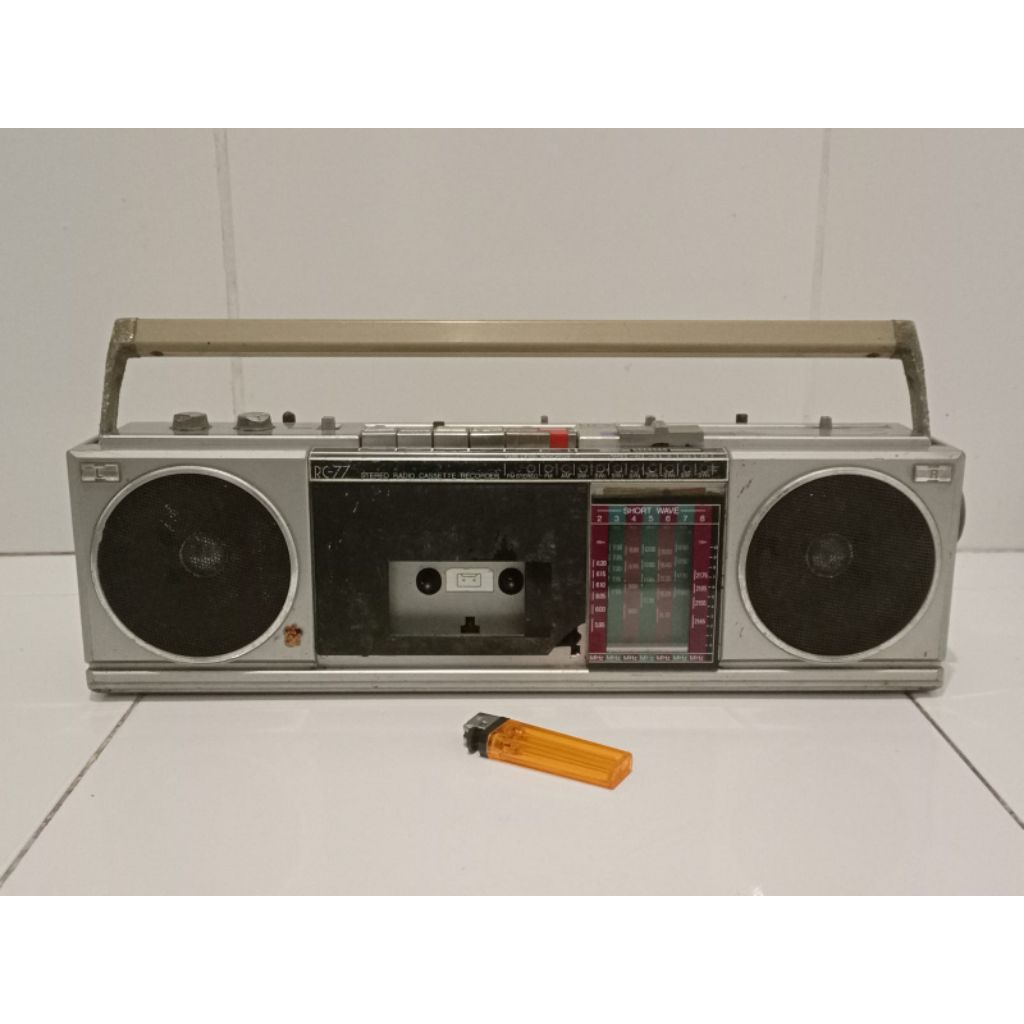 Radio Cassete JVC RC77 | Cassette Player (bahan/parts/kanibalan)