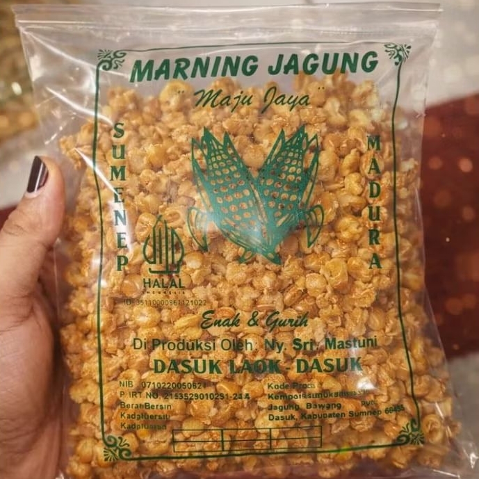 (MAJU JAYA) Marning Jagung Original Bawang Khas Sumenep Madura