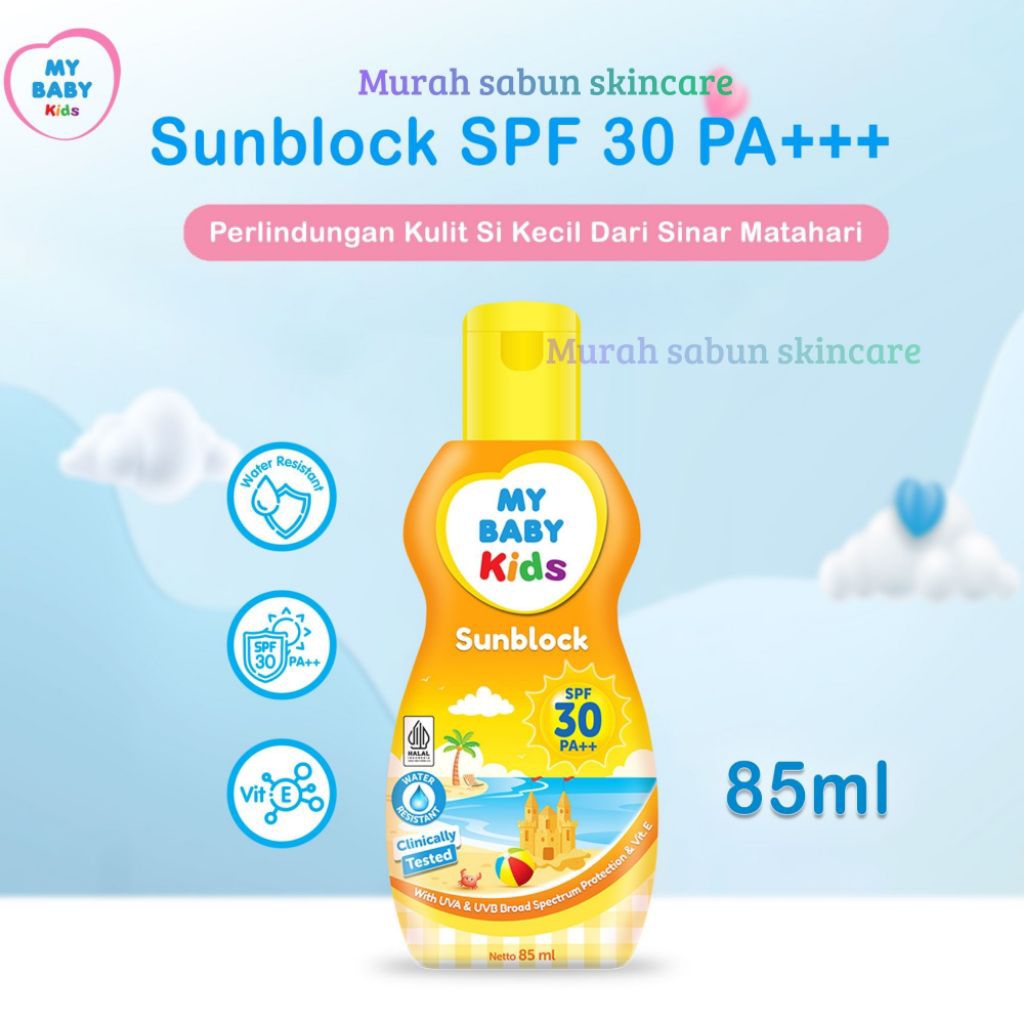my baby sunblock , sunblock anak anti belang