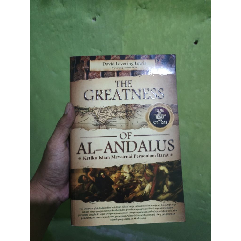The Greatness of Al Andalus Buku Bekas Murah Sejarah Islam Andalusia Original