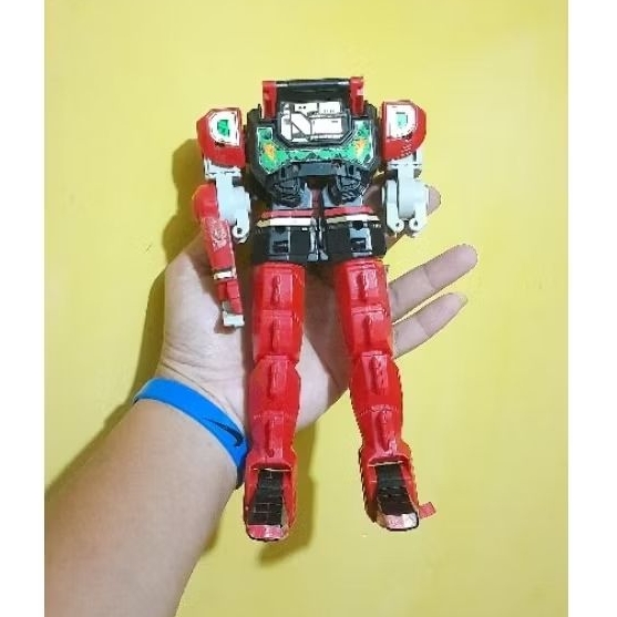 Megazord Power Rangers Red Dragon Thunderzord Warrior Mode second collection original Bandai rare vi