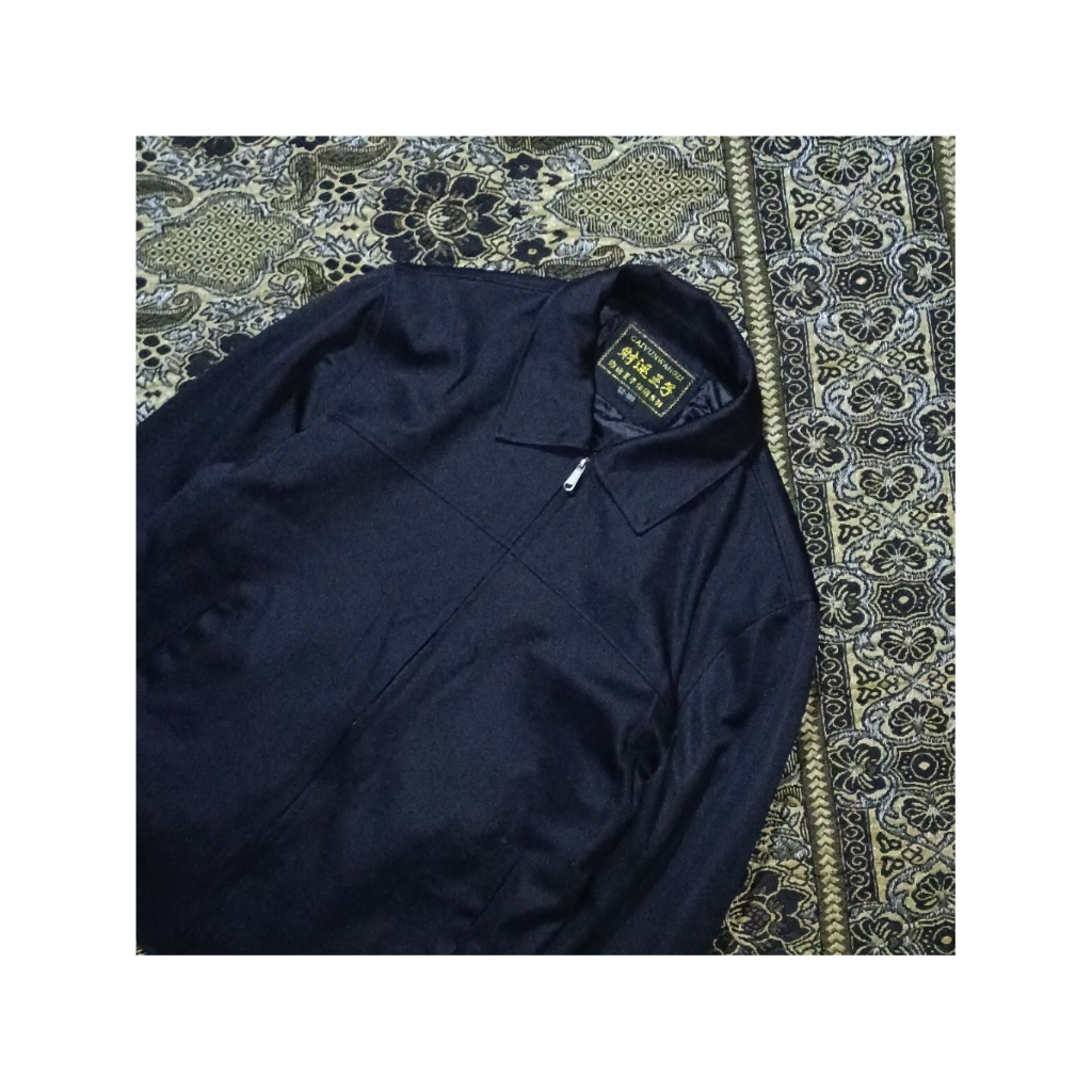 Work Jacket Ireng Hitam Casual