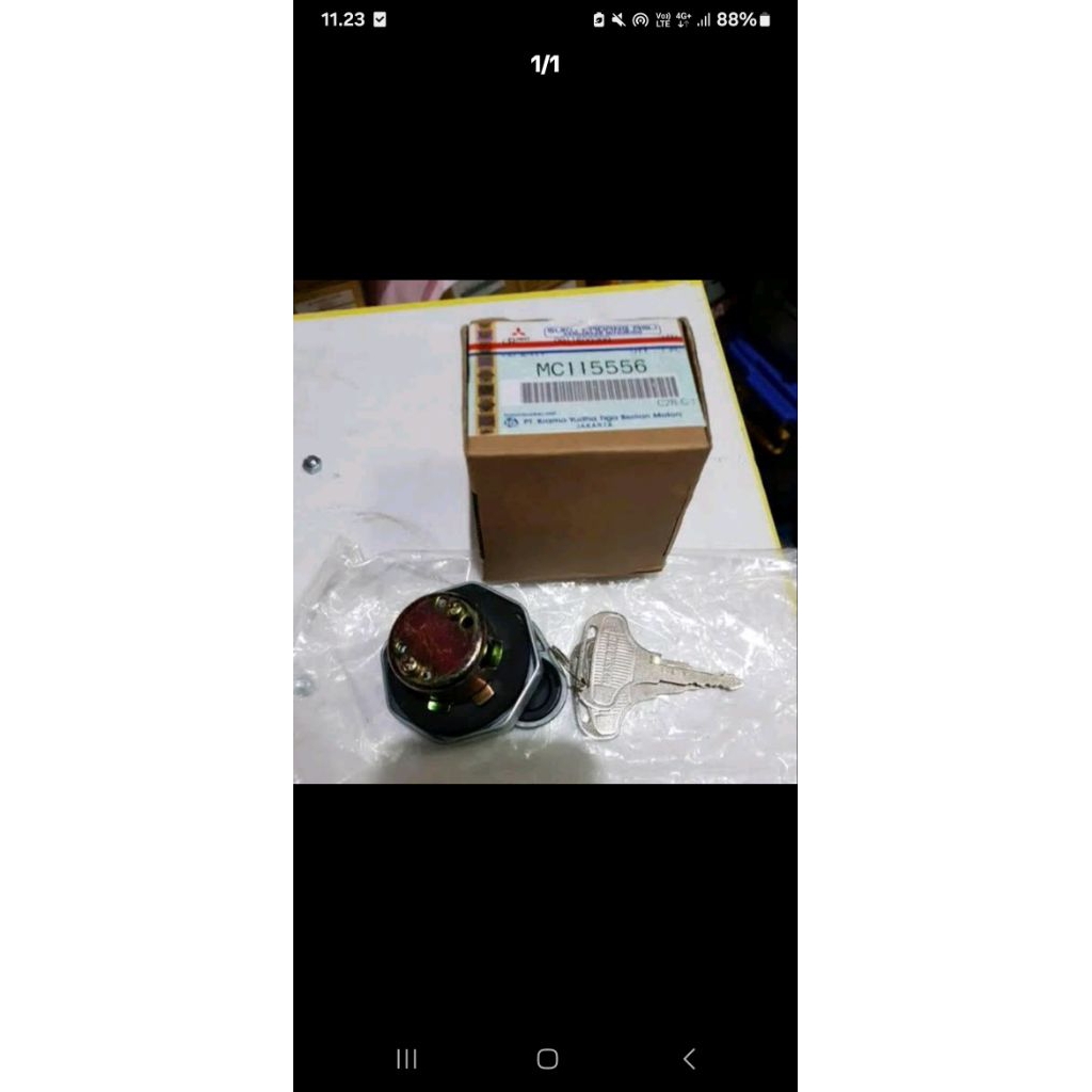 Tutup tangki solar Ps 100 asli Mitsubishi