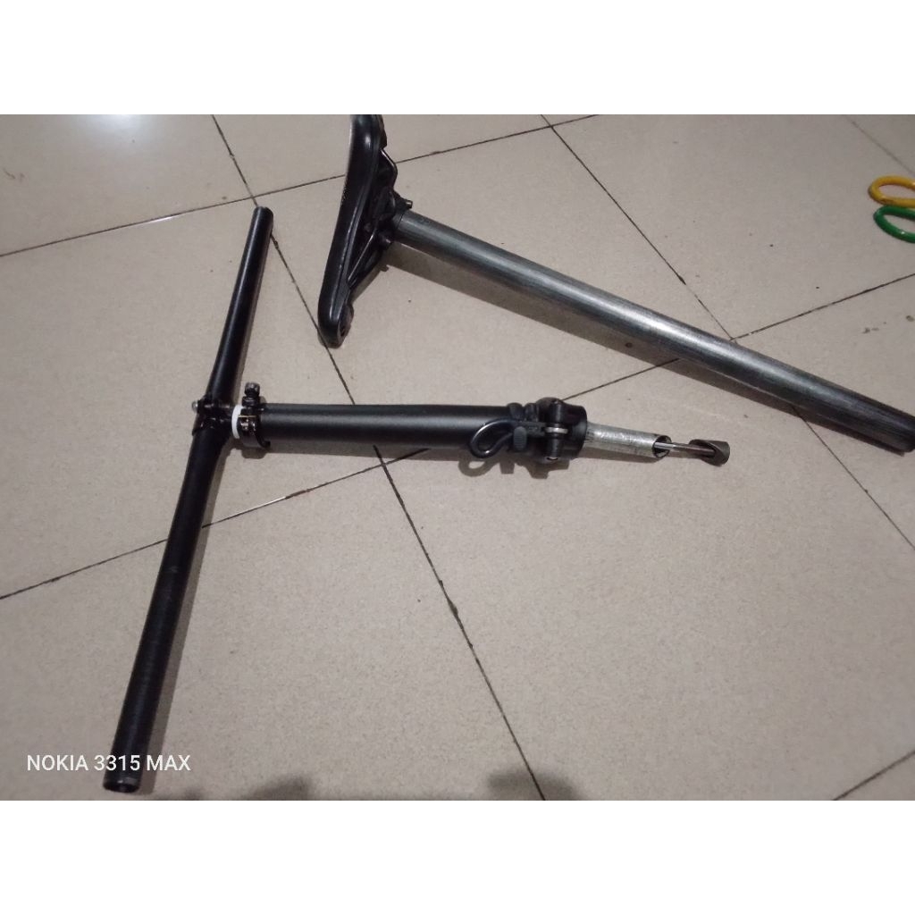 seatpost dan handlepost sepeda lipat
